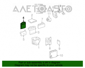 Блок ECU компьютер двигателя Mercedes X164 GL450