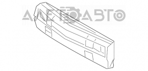 Absorbantul de bara fata pentru Mercedes W211 restul