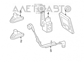 Blocul de control al suspensiei pneumatice Mercedes W211