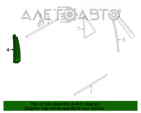 Capac lateral usa spate dreapta BMW X5 E70 07-13 fata