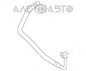 Racordul radiatorului de ulei inferior pentru BMW X5 E70 07-13, nou, original OEM