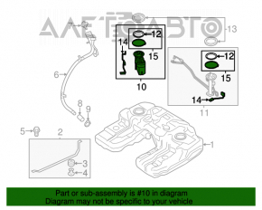 Топливный насос бензонасос BMW X5 E70 07-13 4.8