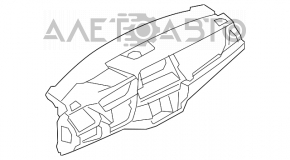 Torpedo panou frontal fără AIRBAG BMW X5 E70 07-13 negru