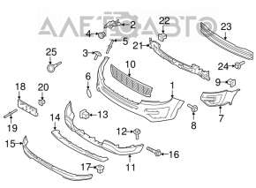 Buza bara fata Ford Explorer 16-19, noua, neoriginala.