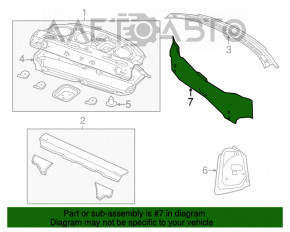 Panoul din spate al Chrysler 300 11-