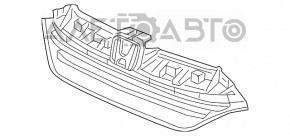 Grila radiatorului Honda CRV 17-19