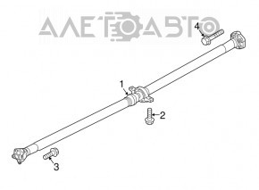 Arborele cardanic pentru Kia Sorento 16-20