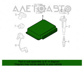 Modulul ECU al motorului BMW 3 F30 13-16 N20