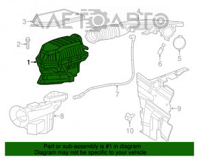 Corpul filtrului de aer Chrysler 300 11- 3.6