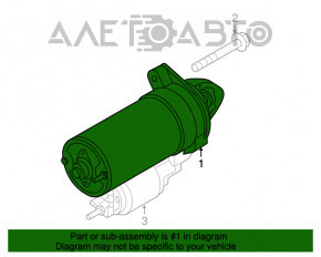 Стартер BMW F30 12-18 N20 без Start/Stop