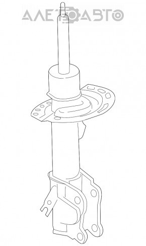 Suport amortizor asamblat față stânga Ford Fusion mk5 13-20 1.5T, 2.5