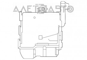 Блок предохранителей подкапотный Honda Accord 13-17 2.4 облом защелки на крышки