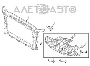 Защита двигателя Hyundai Elantra AD 17-20 2.0