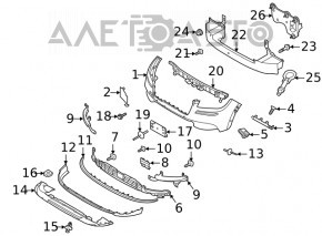 Protecția motorului Ford Escape MK4 20-22 AWD