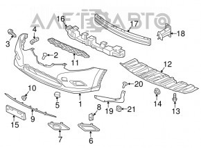 Capacul farului drept Nissan Rogue 14-16 nou TW neoriginal.