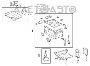 Кронштейн инвертора Toyota Camry v40