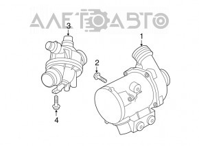 Pompa de apă BMW X5 E70 07-13 3.0 nouă OEM originală