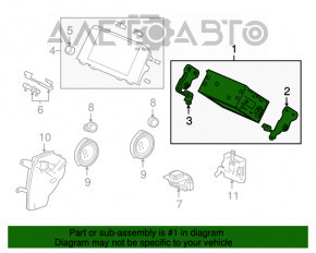 Radio cu casetofon Honda CRV 17-19