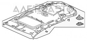 Acoperirea tavanului pentru Honda CRV 17-19 gri, fără panoramică.