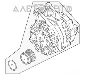 Генератор Ford Escape MK4 20-22 1.5T