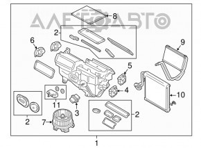 Arzător complet Lincoln MKX 16-