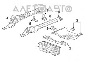 Capacul portbagajului Chevrolet Cruze 16-