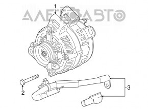 Генератор Chevrolet Equinox 10-17 2.4