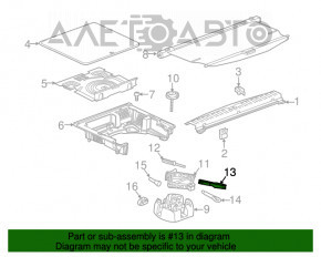 Cheie cheie cu gaz pentru Chevrolet Equinox 18-21