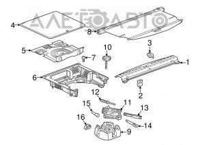 Cheie cheie cu gaz pentru Chevrolet Equinox 18-21