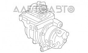 Компрессор кондиционера Chevrolet Volt 16-