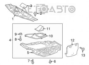 Husa televizor Toyota Camry v70 18-