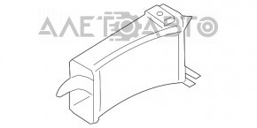 Воздуховод на воздухоприемник BMW F30 12-16 2.0T N20