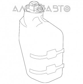Расширительный бачок охлаждения Honda CRV 17-22 2.4, hybrid с крышкой