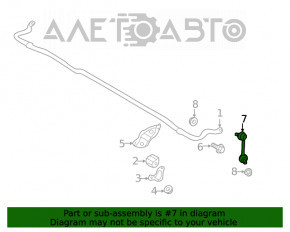 Bară stabilizatoare spate stânga Subaru Forester 19- SK nou OEM original