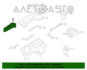 Домкрат VW CC 08-17