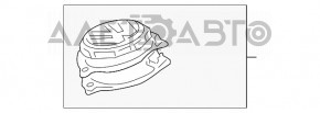 Camera de vizionare spate cu mâner VW CC 08-17 asamblată