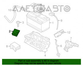 Suport baterie Chrysler 300 11-