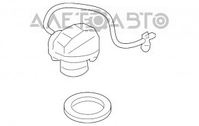 Capacul gurii de umplere a rezervorului de combustibil Audi A4 B8 08-16