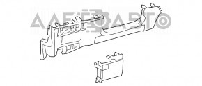 Накладка колени водителя Lexus ES300h ES350 13-18 черная