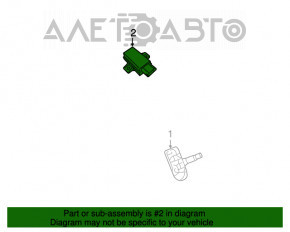 TIRE PRESSURE SENSOR CONTROL MODULE Mercedes W221