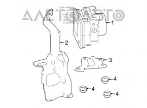 ABS ABS Honda Accord 18-22 hibrid