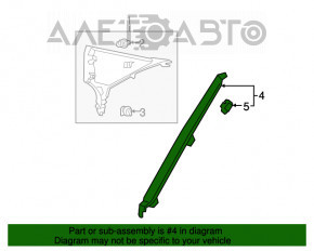 Capac spate stânga jos Lexus ES350 13-18 bej.