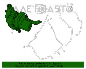 Pompa de direcție asistată Chrysler 300 11- AWD