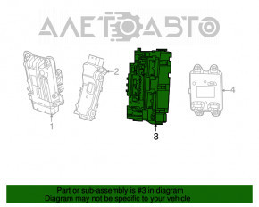 Modul de control al caroseriei Jeep Compass 17-