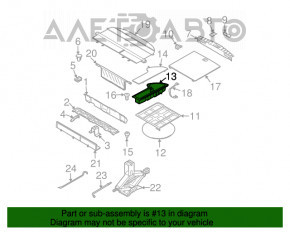 Setul de instrumente complet dreapta Nissan Murano z50 03-08