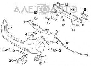 Intarire bara spate Hyundai Elantra UD 11-13 dorest