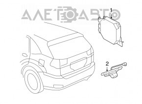 COMPUTER, PARKING ASSIST Lexus RX400h 06-09