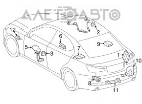 Компьютер SMART DOOR CONTROL RECEIVER Lexus IS250 IS350