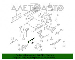 Ключ балонный гаечный Infiniti FX35 FX45 03-08