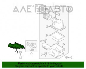 Grila de aer Ford Escape MK3 13-16 1.5T 2.0T